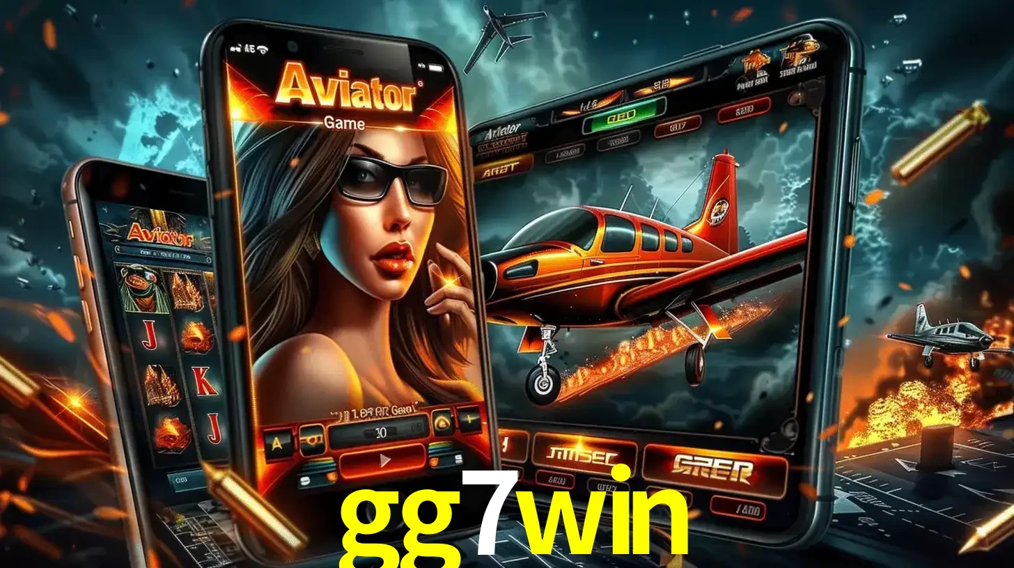 O popular jogo de apostas Aviator exibido em vários celulares e tablets, mostrando a interface emocionante e a ação de voo disponíveis para jogar agora no gg7win.