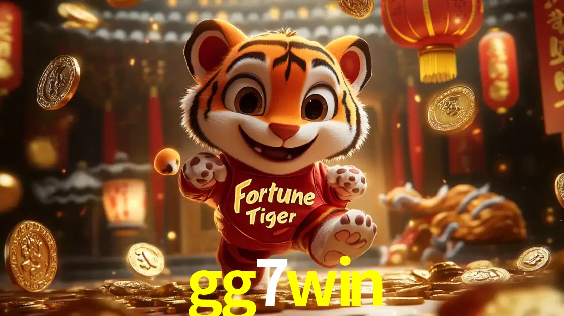 O alegre personagem do Fortune Tiger correndo sobre um caminho de moedas de ouro, simbolizando os grandes prêmios e a diversão do popular jogo de slot do gg7win.